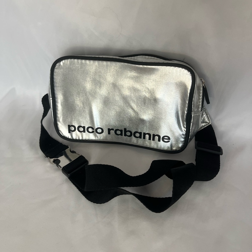 Paco Rabanne Silver Crossbody Bag